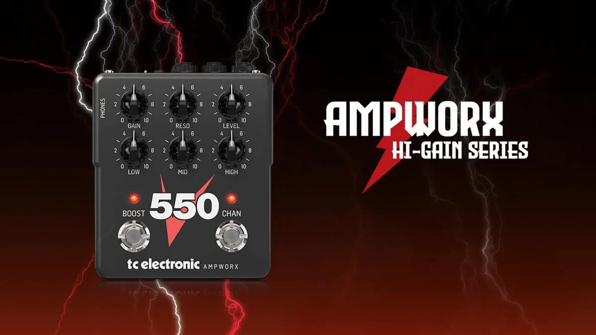 Poprask v dřevařských závodech: Citlivé polohy nabroušeného kytarového předzesilovače TC Electronic V550