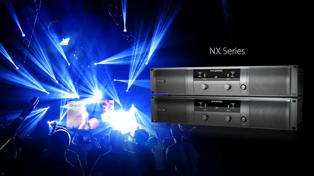 Jak vybrat správný zesilovač? Průvodce řadou Behringer NX podle typu použití