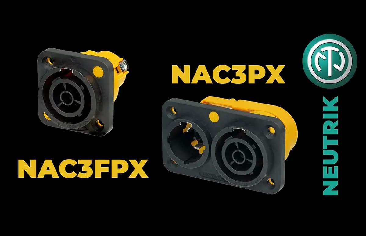 Neutrik NAC3PX a NAC3FPX: Spolehlivost a bezpečnost v každé Instalaci