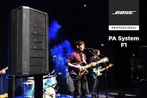 Bose Professional F1: Revoluce v pokrytí. Obsáhněte ideálně poslechový prostor.